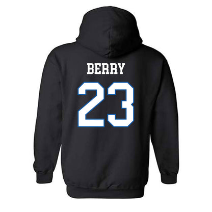 UNC Asheville - NCAA Women's Basketball : Tremiyah Berry - Classic Shersey Hooded Sweatshirt-1