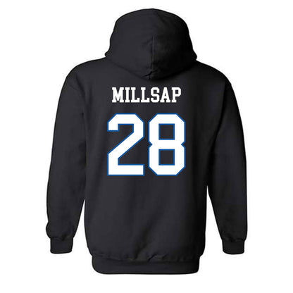 UNC Asheville - NCAA Baseball : Gunner Millsap - Classic Shersey Hooded Sweatshirt-1