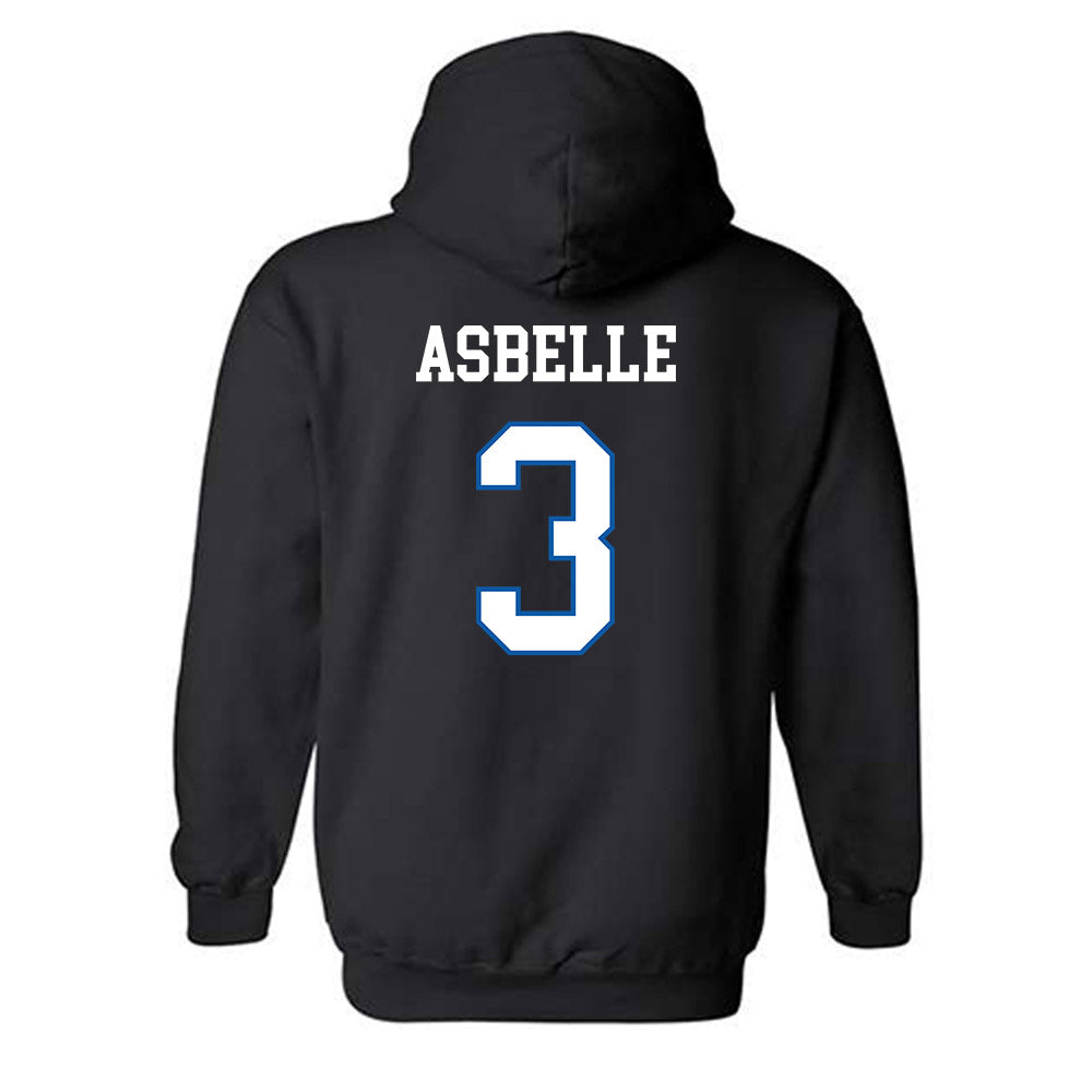 UNC Asheville - NCAA Women's Basketball : Niyonna Asbelle - Classic Shersey Hooded Sweatshirt-1