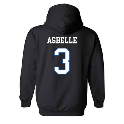 UNC Asheville - NCAA Women's Basketball : Niyonna Asbelle - Classic Shersey Hooded Sweatshirt-1