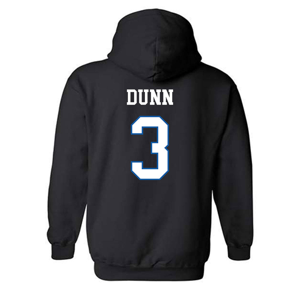UNC Asheville - NCAA Men's Basketball : Khayri Dunn - Classic Shersey Hooded Sweatshirt-1