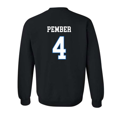 UNC Asheville - NCAA Men's Basketball : Drew Pember - Classic Shersey Crewneck Sweatshirt-1