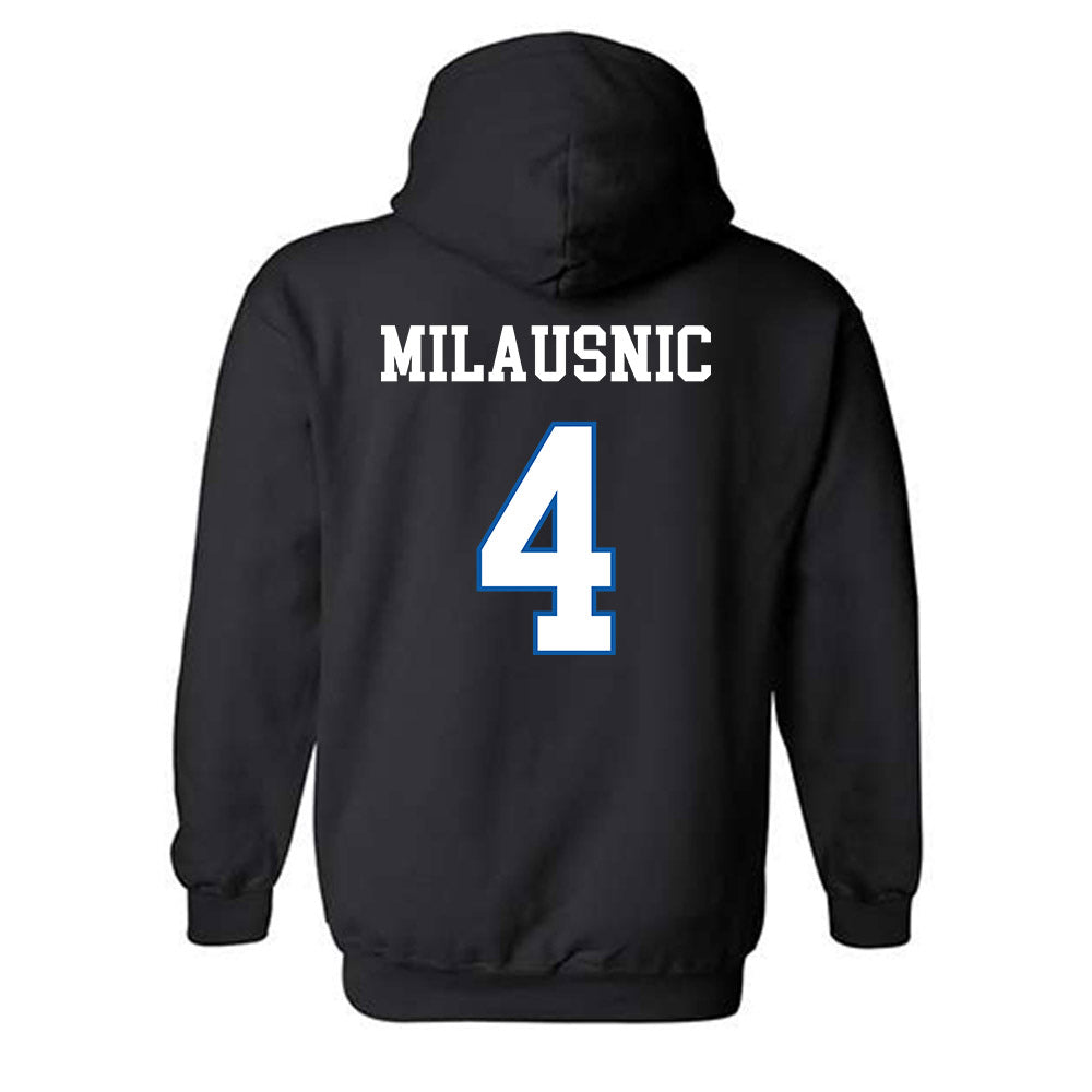 UNC Asheville - NCAA Women's Basketball : Riley Milausnic - Classic Shersey Hooded Sweatshirt-1