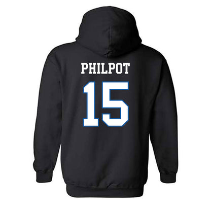 UNC Asheville - NCAA Women's Volleyball : Olivia Philpot - Classic Shersey Hooded Sweatshirt-1