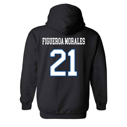 UNC Asheville - NCAA Men's Soccer : Emilio Figueroa Morales - Classic Shersey Hooded Sweatshirt-1