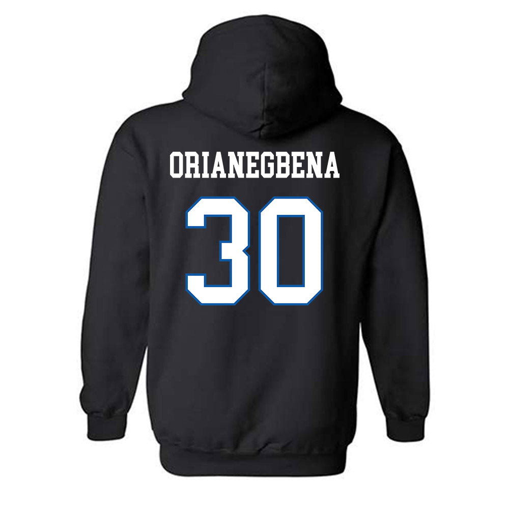 UNC Asheville - NCAA Women's Basketball : Deborah Orianegbena - Classic Shersey Hooded Sweatshirt-1