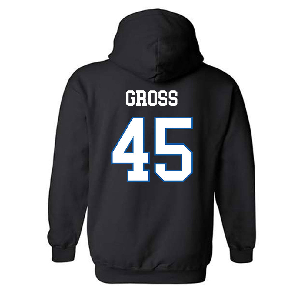 UNC Asheville - NCAA Baseball : Landon Gross - Classic Shersey Hooded Sweatshirt-1