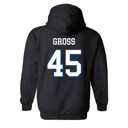 UNC Asheville - NCAA Baseball : Landon Gross - Classic Shersey Hooded Sweatshirt-1