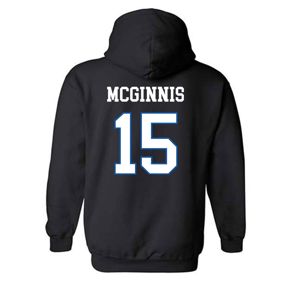 UNC Asheville - NCAA Baseball : Coleman McGinnis - Classic Shersey Hooded Sweatshirt-1