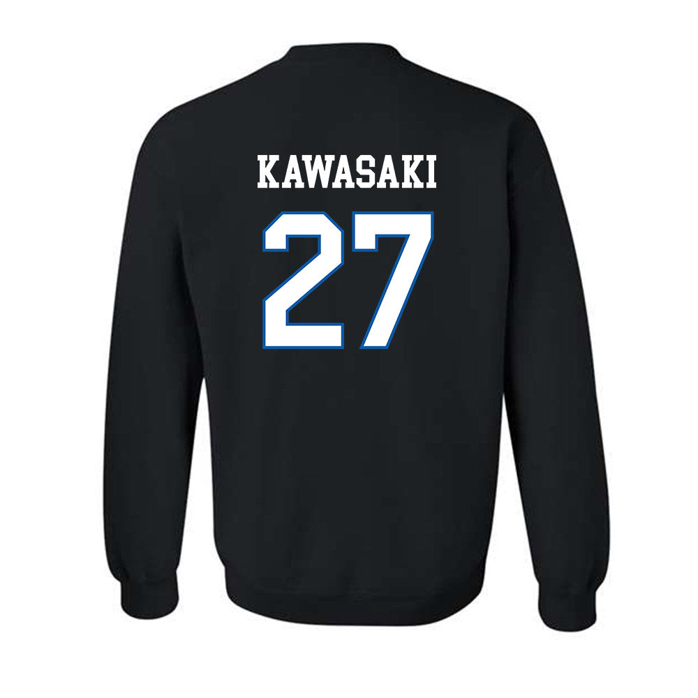 UNC Asheville - NCAA Women's Soccer : Nao Kawasaki - Classic Shersey Crewneck Sweatshirt-1