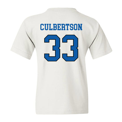 UNC Asheville - NCAA Men's Soccer : Dylan Culbertson - Classic Shersey Youth T-Shirt-1