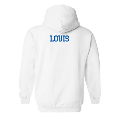 UNC Asheville - NCAA Men's Track & Field : Jeremiah Louis - Classic Shersey Hooded Sweatshirt-1
