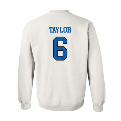 UNC Asheville - NCAA Men's Basketball : Kam Taylor - Classic Shersey Crewneck Sweatshirt-1