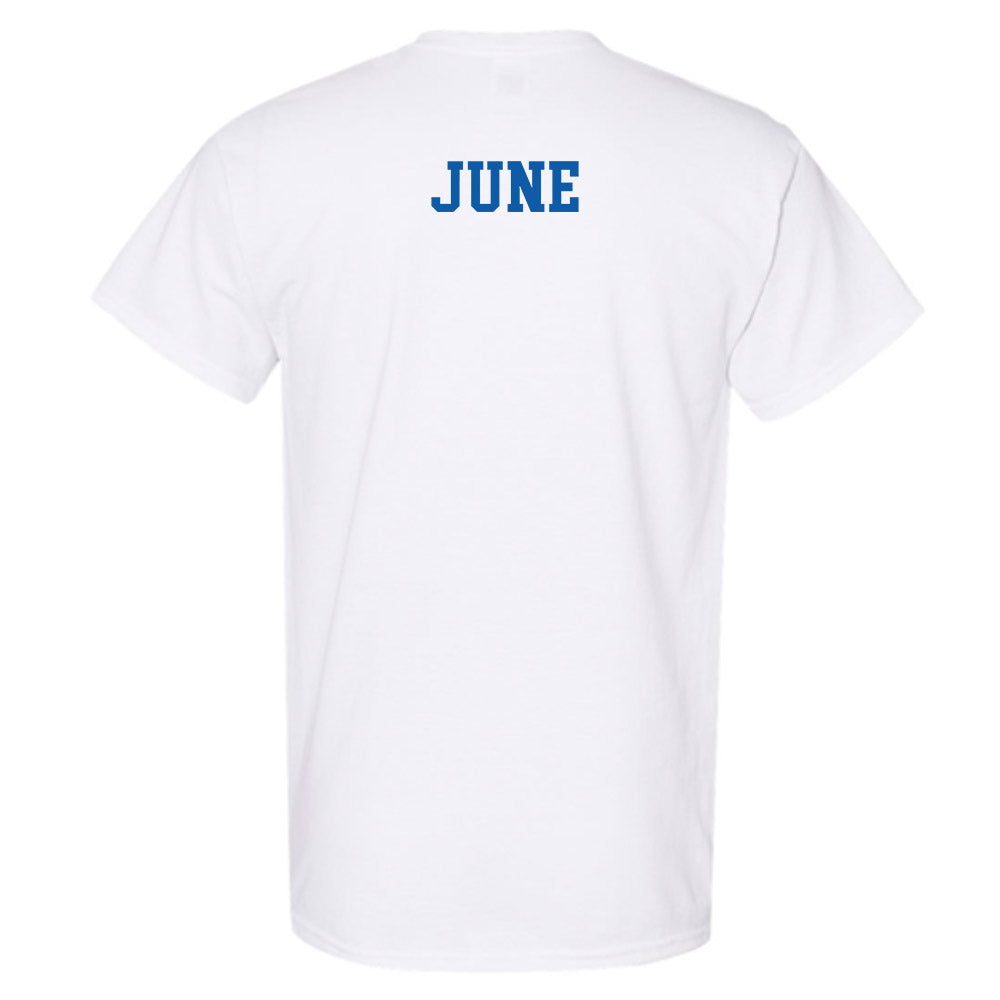 UNC Asheville - NCAA Men's Track & Field : Braelin June - Classic Shersey T-Shirt-1