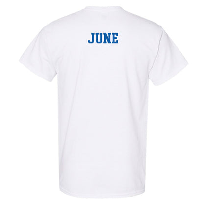 UNC Asheville - NCAA Men's Track & Field : Braelin June - Classic Shersey T-Shirt-1