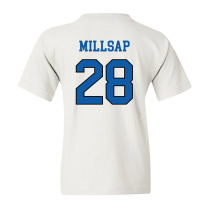 UNC Asheville - NCAA Baseball : Gunner Millsap - Classic Shersey Youth T-Shirt-1