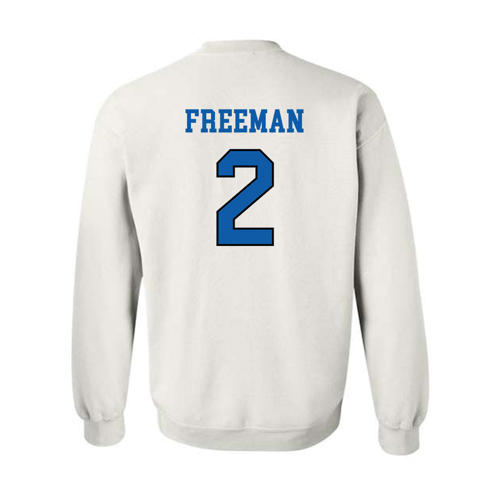 UNC Asheville - NCAA Women's Basketball : Jamaria Freeman - Classic Shersey Crewneck Sweatshirt-1
