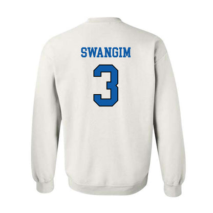 UNC Asheville - NCAA Baseball : Zeb Swangim - Classic Shersey Crewneck Sweatshirt-1
