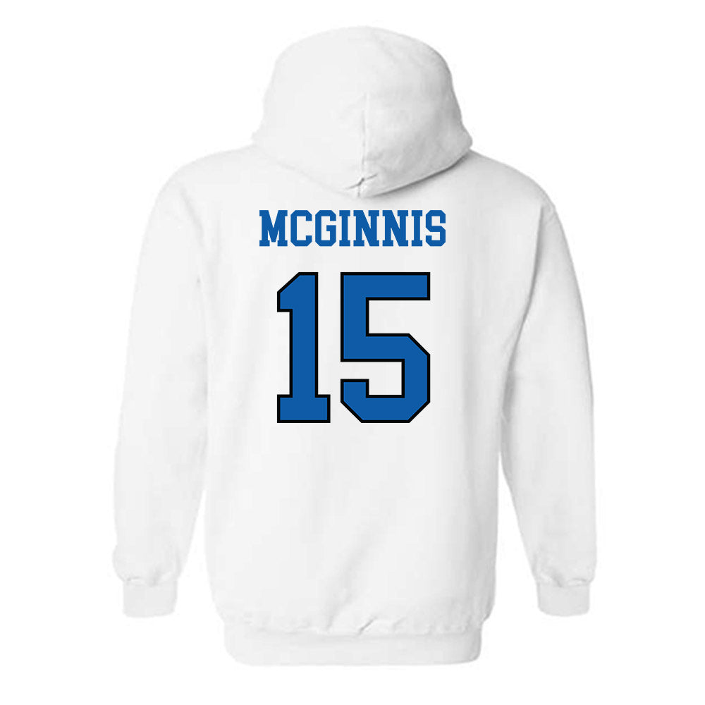 UNC Asheville - NCAA Baseball : Coleman McGinnis - Classic Shersey Hooded Sweatshirt-1