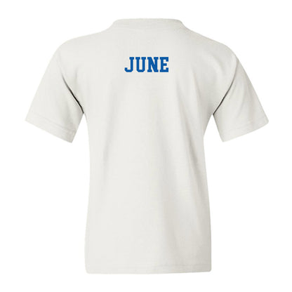 UNC Asheville - NCAA Men's Track & Field : Braelin June - Classic Shersey Youth T-Shirt-1