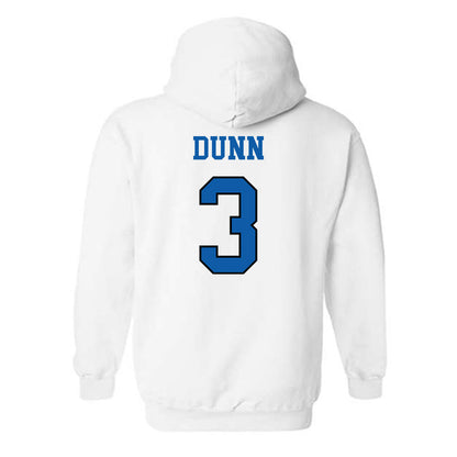 UNC Asheville - NCAA Men's Basketball : Khayri Dunn - Classic Shersey Hooded Sweatshirt-1