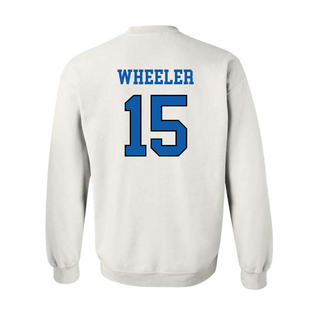 UNC Asheville - NCAA Women's Soccer : Karys Wheeler - Classic Shersey Crewneck Sweatshirt-1