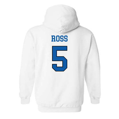 UNC Asheville - NCAA Women's Basketball : Sophia Ross - Classic Shersey Hooded Sweatshirt-1