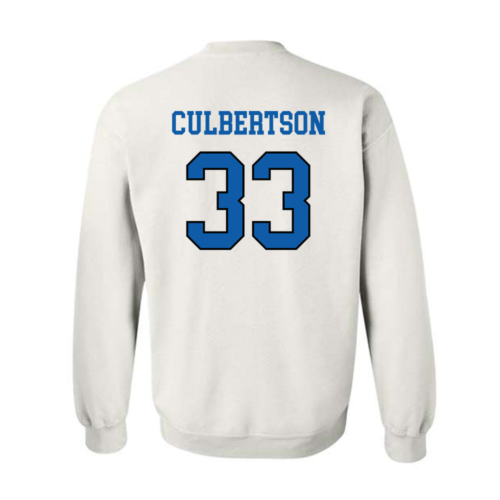 UNC Asheville - NCAA Men's Soccer : Dylan Culbertson - Classic Shersey Crewneck Sweatshirt-1
