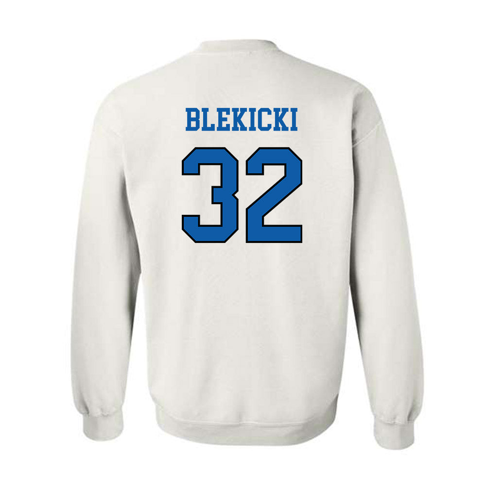 UNC Asheville - NCAA Women's Soccer : Georgia Blekicki - Classic Shersey Crewneck Sweatshirt-1