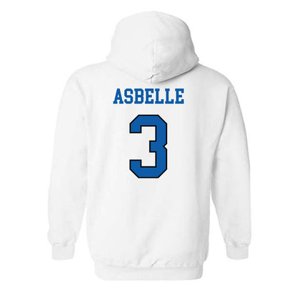 UNC Asheville - NCAA Women's Basketball : Niyonna Asbelle - Classic Shersey Hooded Sweatshirt-1
