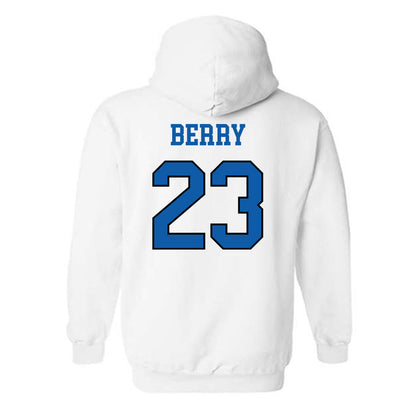 UNC Asheville - NCAA Women's Basketball : Tremiyah Berry - Classic Shersey Hooded Sweatshirt-1