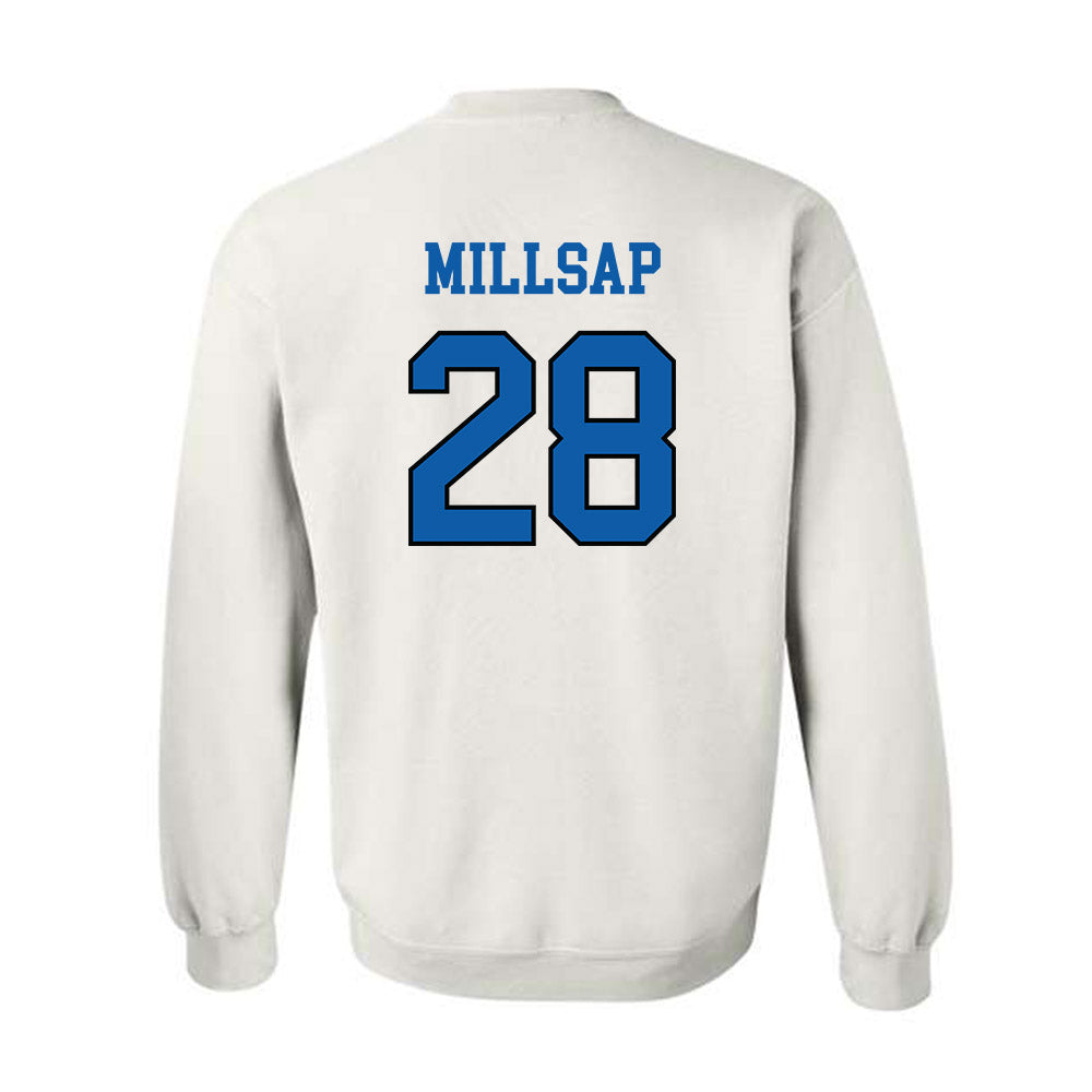 UNC Asheville - NCAA Baseball : Gunner Millsap - Classic Shersey Crewneck Sweatshirt-1