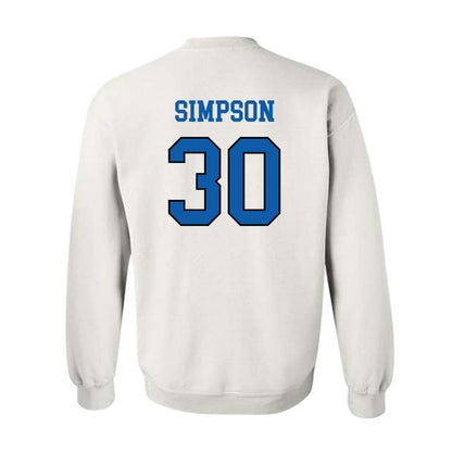 UNC Asheville - NCAA Women's Soccer : Olivia Simpson - Classic Shersey Crewneck Sweatshirt-1