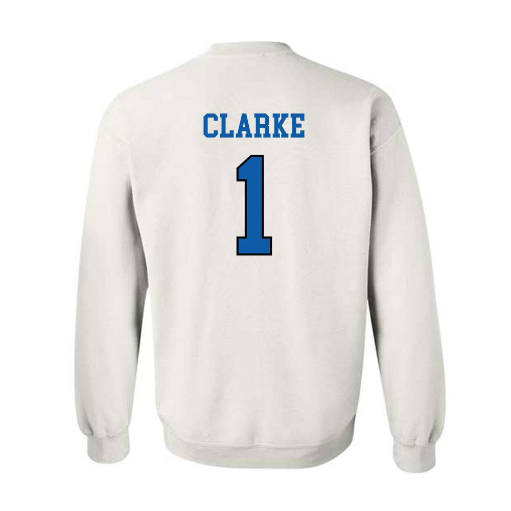 UNC Asheville - NCAA Men's Basketball : Julian Clarke - Classic Shersey Crewneck Sweatshirt-1