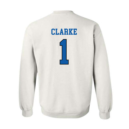 UNC Asheville - NCAA Men's Basketball : Julian Clarke - Classic Shersey Crewneck Sweatshirt-1