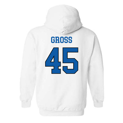 UNC Asheville - NCAA Baseball : Landon Gross - Classic Shersey Hooded Sweatshirt-1