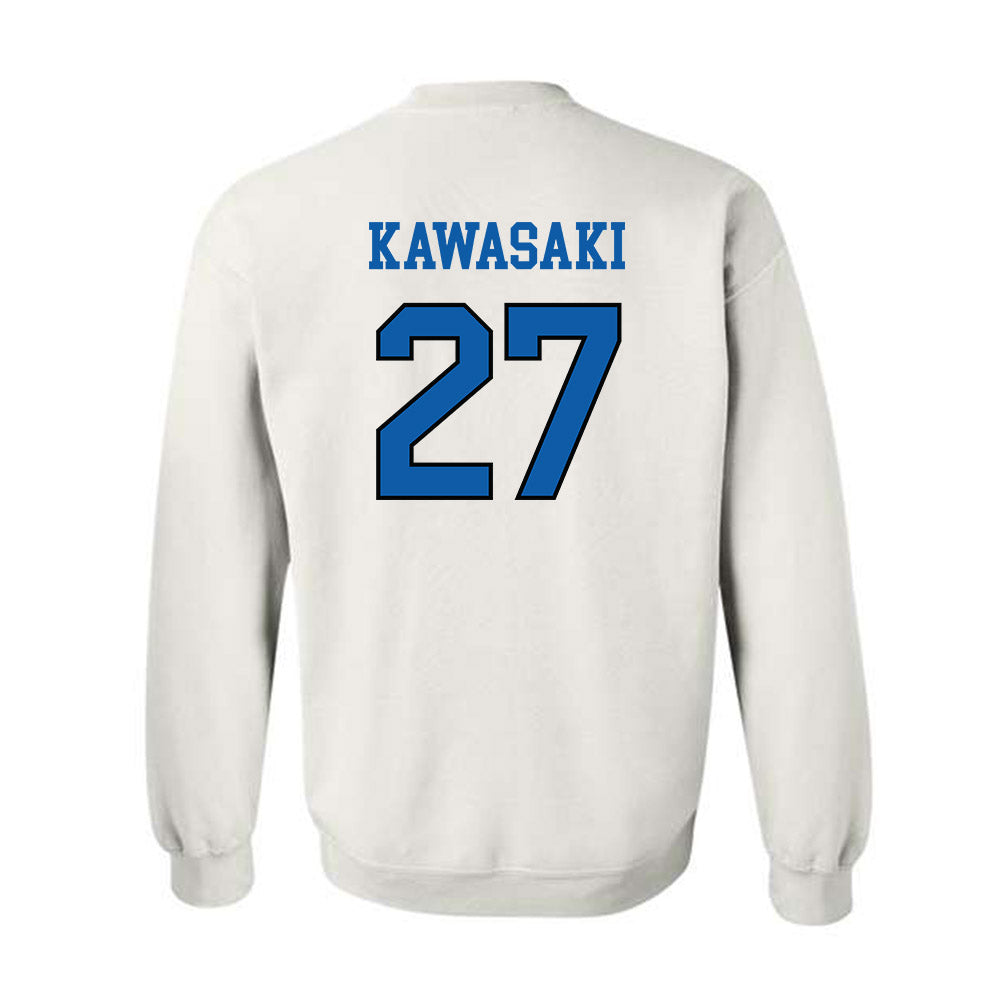 UNC Asheville - NCAA Women's Soccer : Nao Kawasaki - Classic Shersey Crewneck Sweatshirt-1
