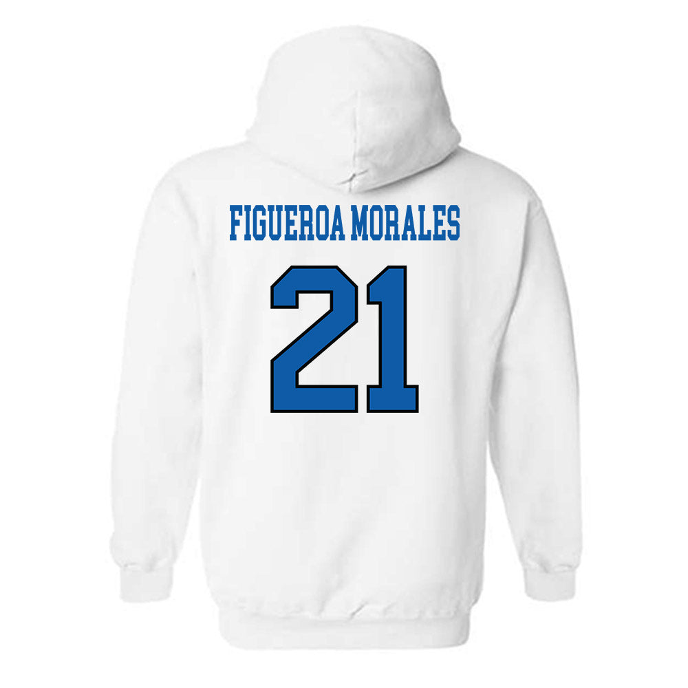UNC Asheville - NCAA Men's Soccer : Emilio Figueroa Morales - Classic Shersey Hooded Sweatshirt-1