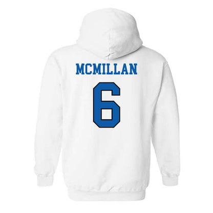 UNC Asheville - NCAA Women's Basketball : Kristen McMillan - Classic Shersey Hooded Sweatshirt-1