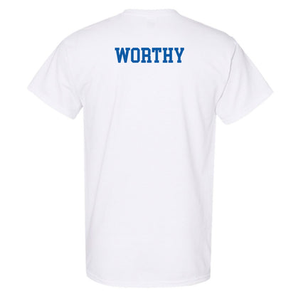 UNC Asheville - NCAA Women's Track & Field : Milaun Worthy - Classic Shersey T-Shirt-1