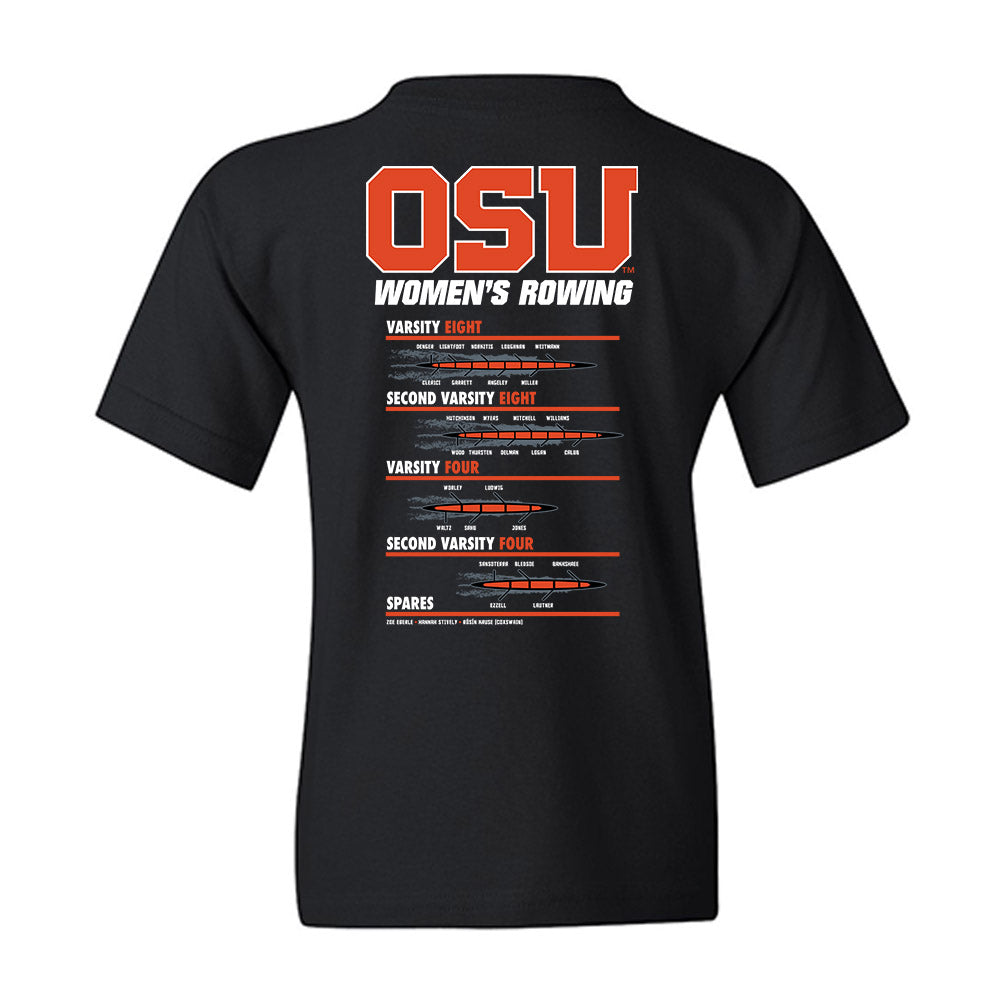 Oregon State - NCAA Women's Rowing : - Youth T-Shirt-1