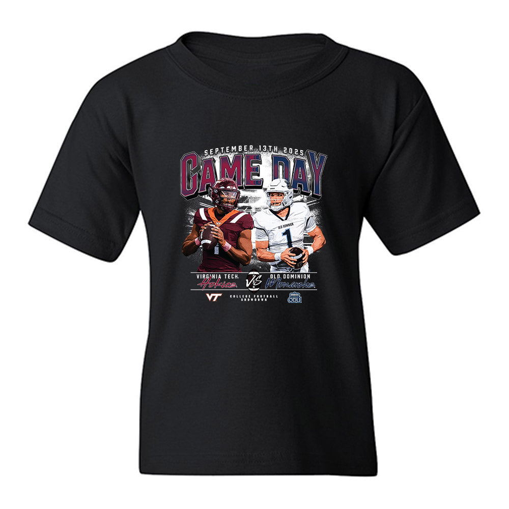 Virginia Tech - NCAA Football : - Youth T-Shirt-0