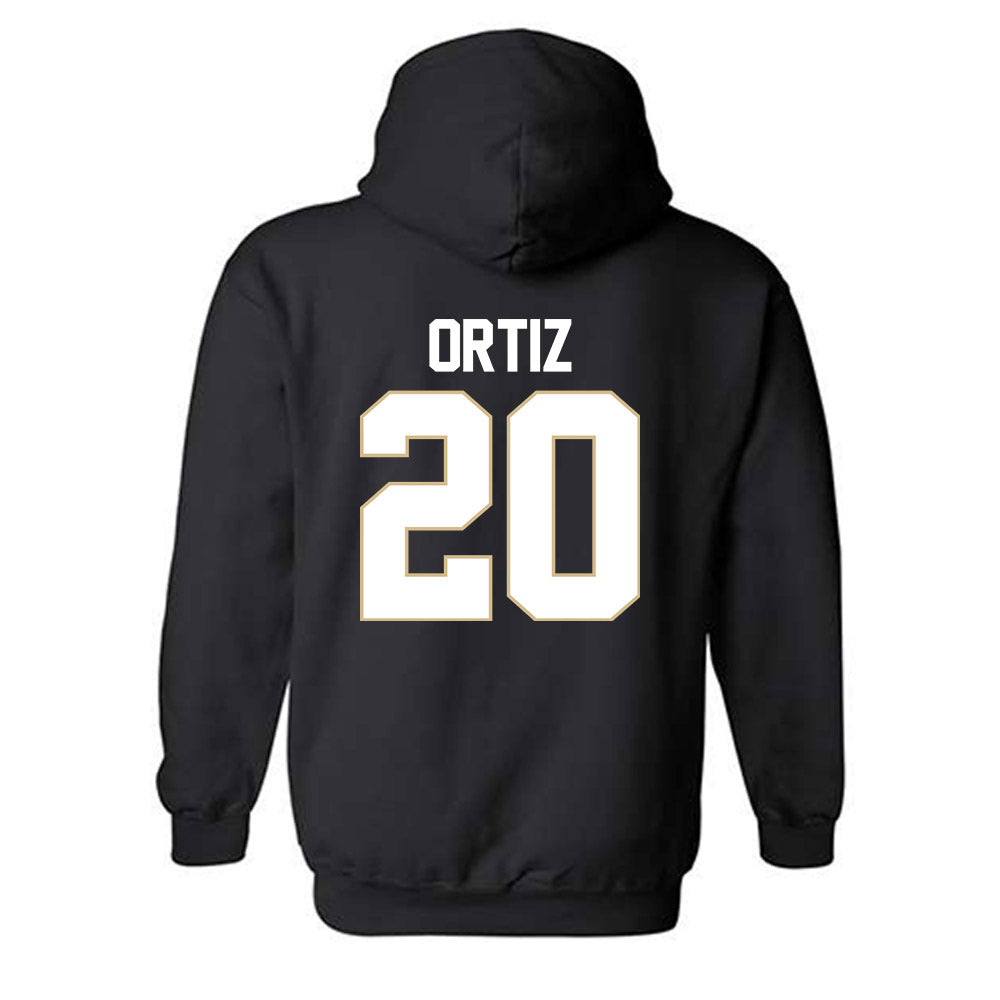 PFW - NCAA Men's Basketball : Edir Ortiz - Classic Shersey Hooded Sweatshirt-1