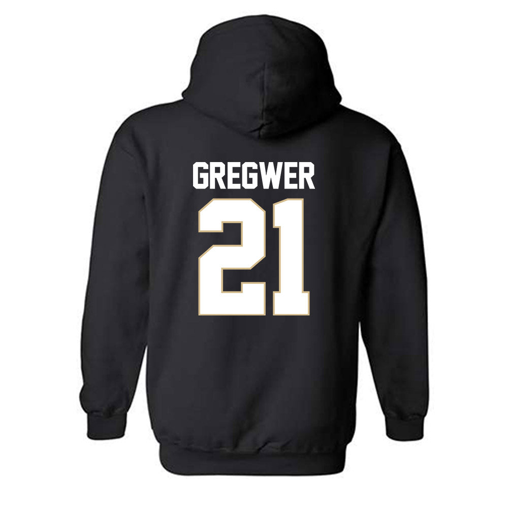 PFW - NCAA Women's Basketball : Claire Gregwer - Classic Shersey Hooded Sweatshirt-1