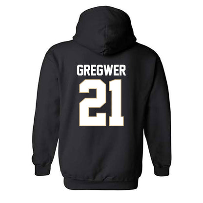 PFW - NCAA Women's Basketball : Claire Gregwer - Classic Shersey Hooded Sweatshirt-1