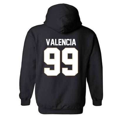 PFW - NCAA Men's Soccer : David Valencia - Classic Shersey Hooded Sweatshirt-1