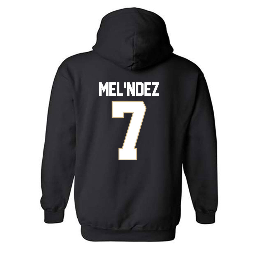 PFW - NCAA Men's Volleyball : Axel Mel'ndez - Classic Shersey Hooded Sweatshirt-1