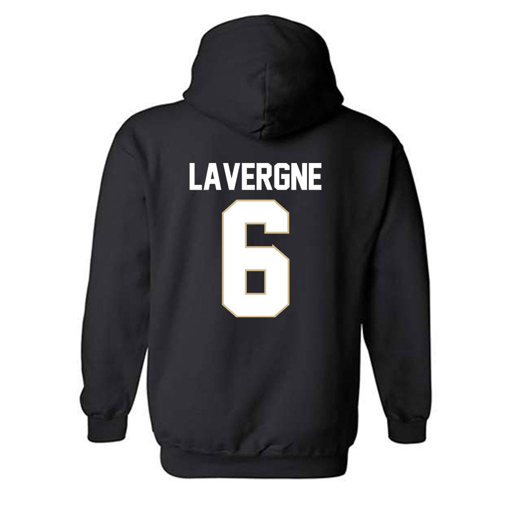 PFW - NCAA Men's Basketball : De'Vion Lavergne - Classic Shersey Hooded Sweatshirt-1