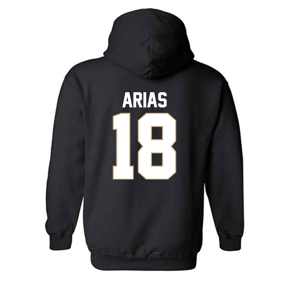 PFW - NCAA Men's Soccer : Daven Arias - Classic Shersey Hooded Sweatshirt-1
