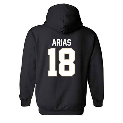 PFW - NCAA Men's Soccer : Daven Arias - Classic Shersey Hooded Sweatshirt-1